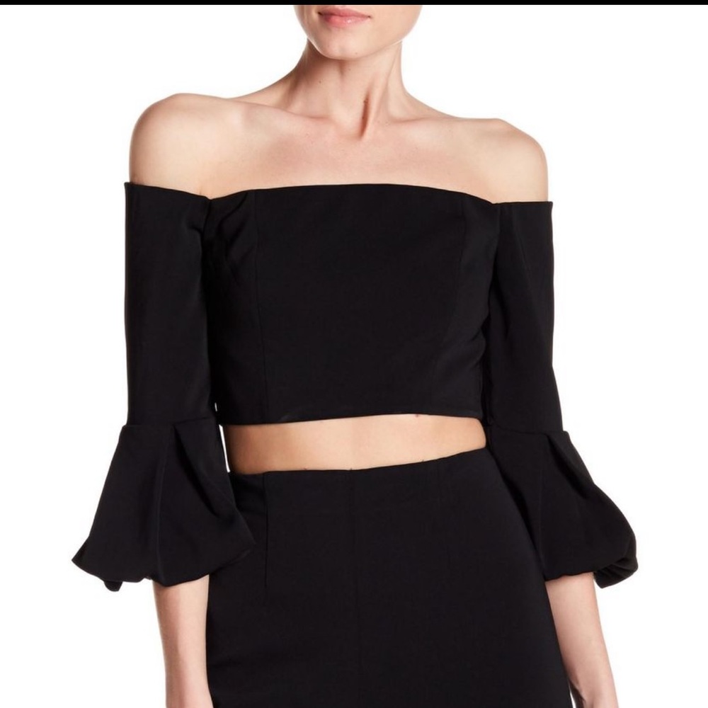 JAYGODFREY Camrose Off-the-shoulder top, size 2